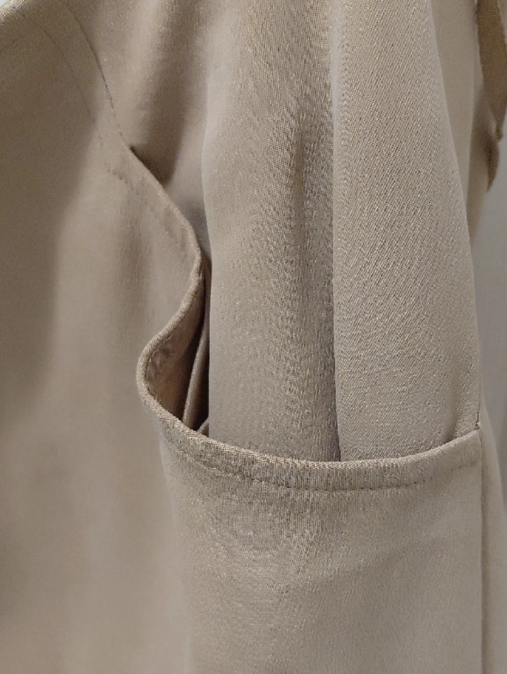 Jones New York Beige Straight Long Skirt